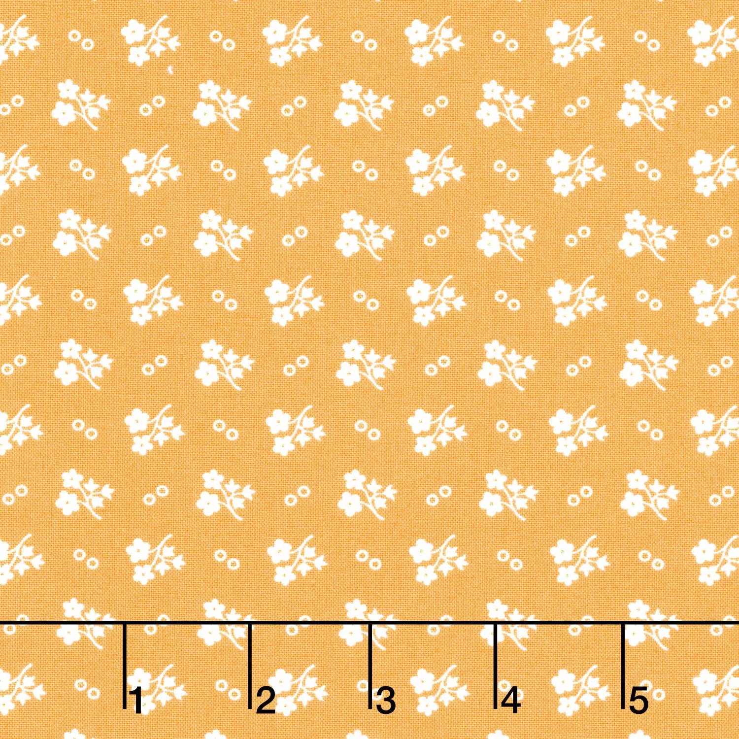 30's Playtime - Daisy Dots Buttercup Yardage