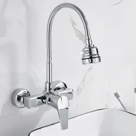 360-Degree Rotatable Brass Kitchen Tap