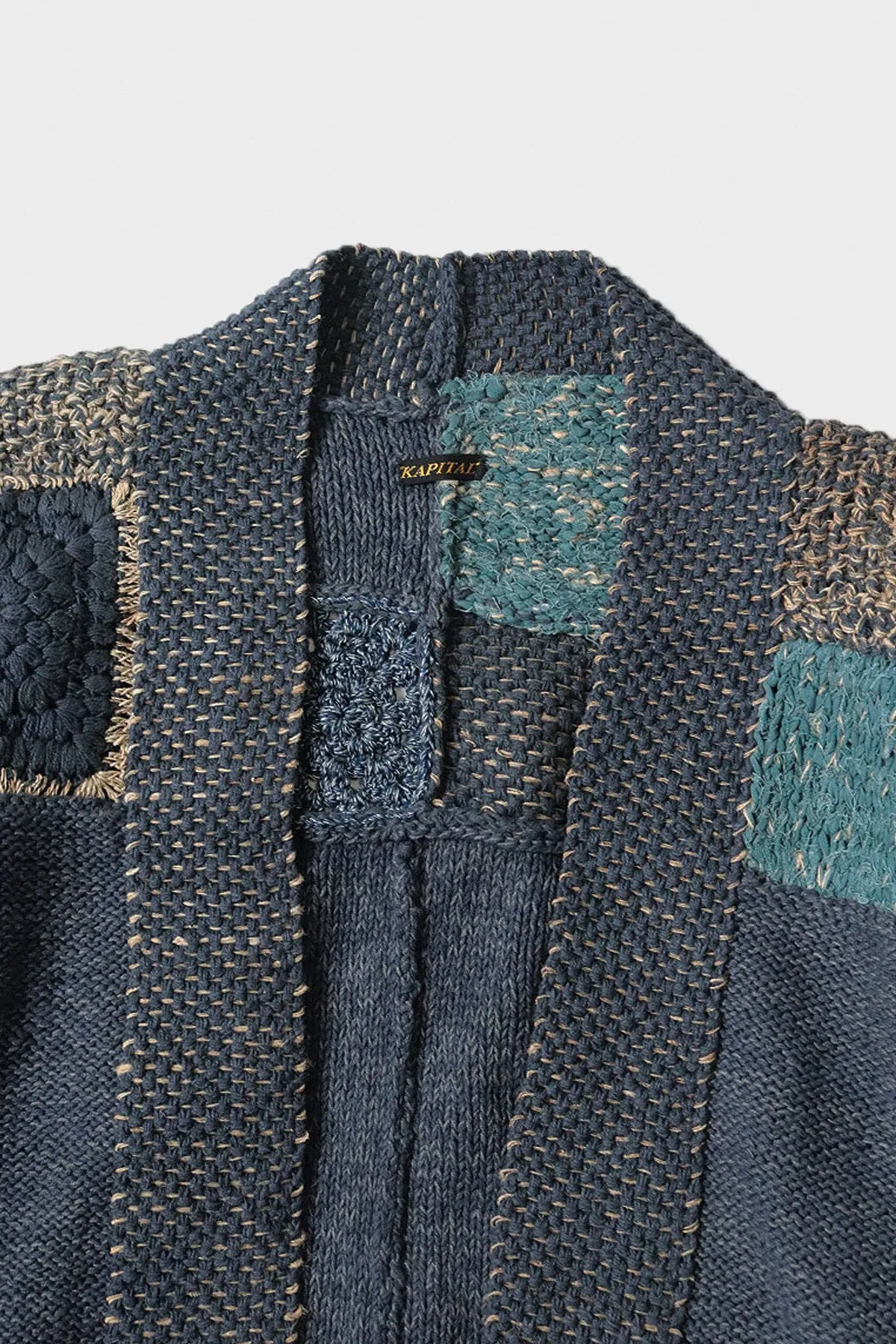 3G Hand Knit SPRING TUGIHAGI KESA Cardigan - Charcoal