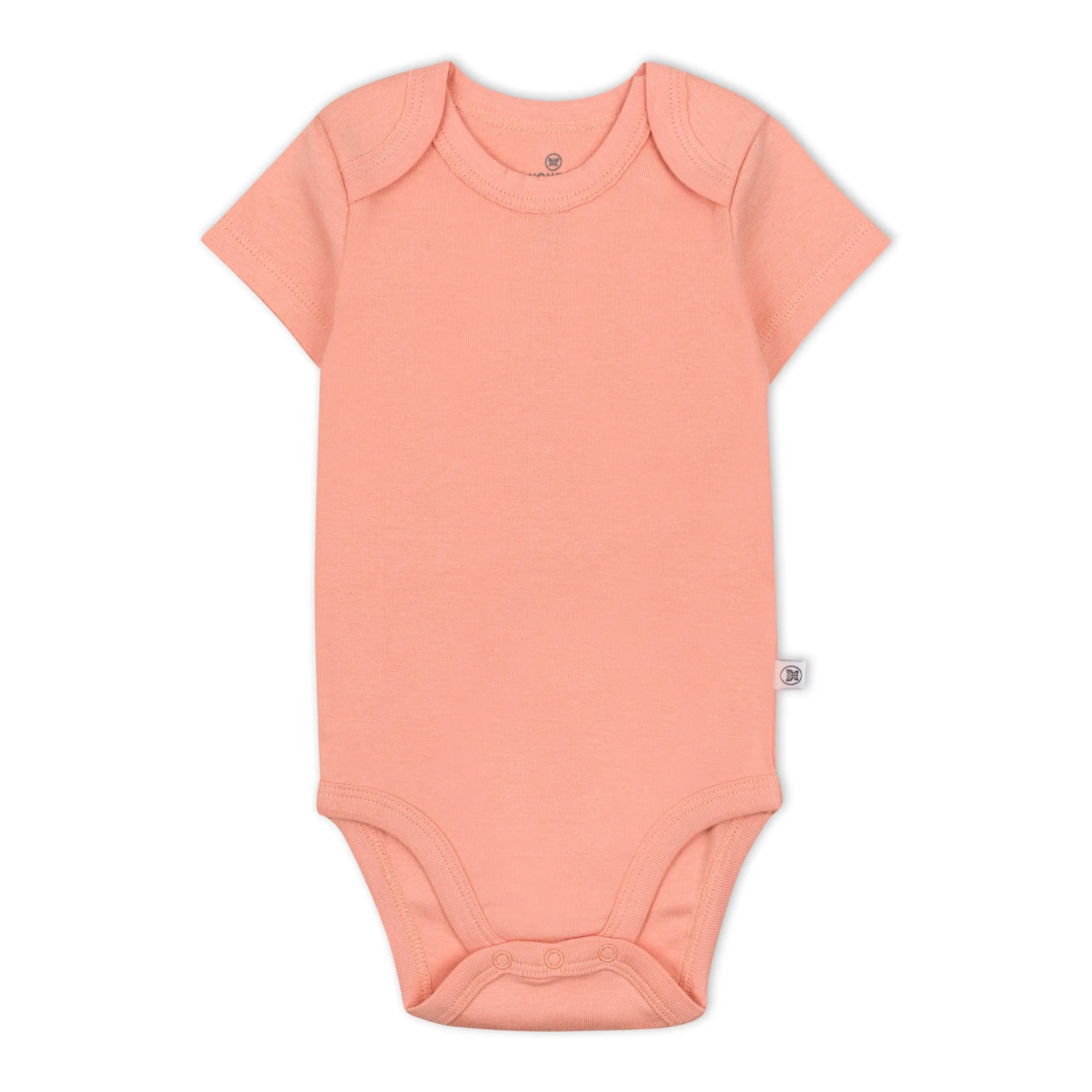 5-Pack Organic Cotton Short Sleeve Bodysuits