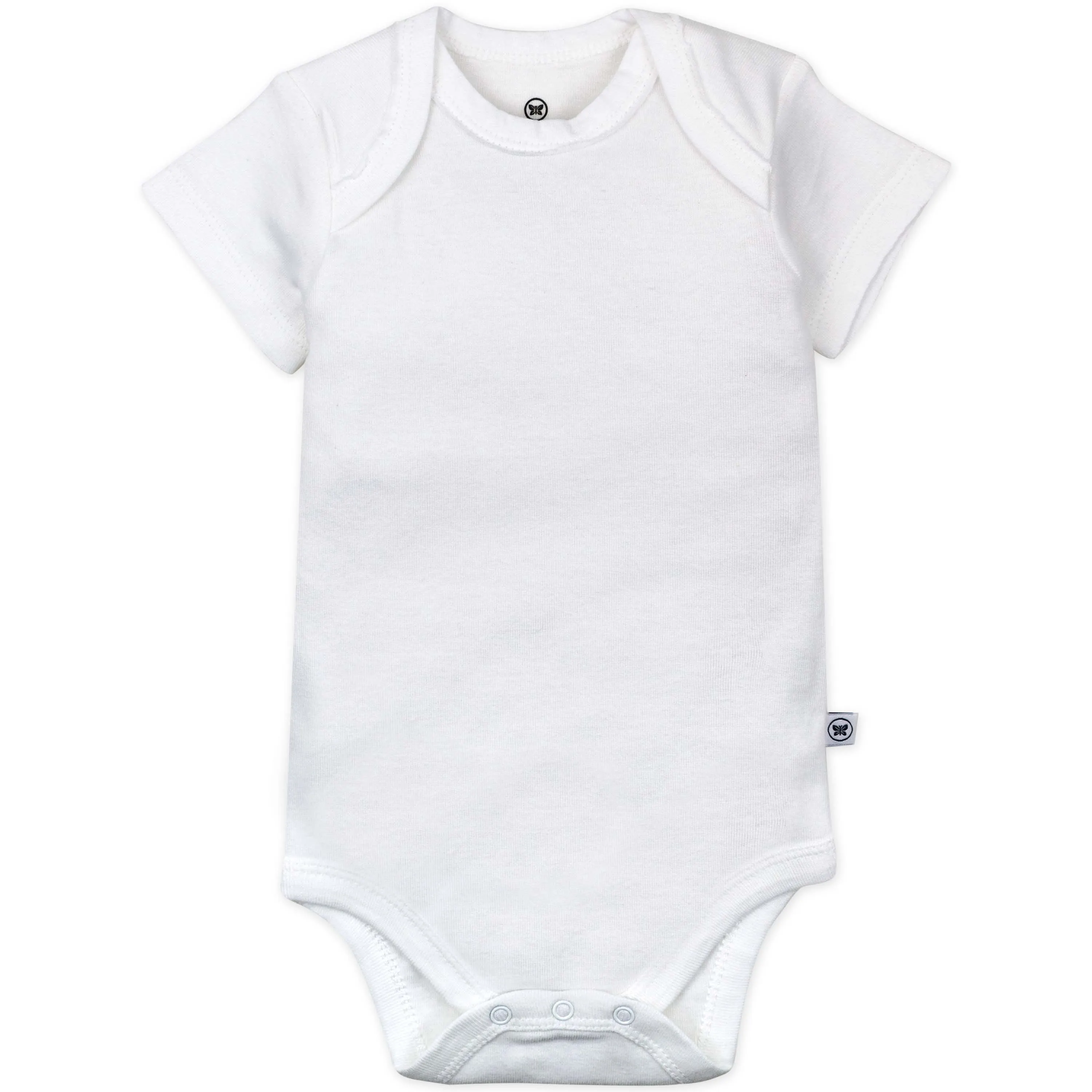 5-Pack Organic Cotton Short Sleeve Bodysuits