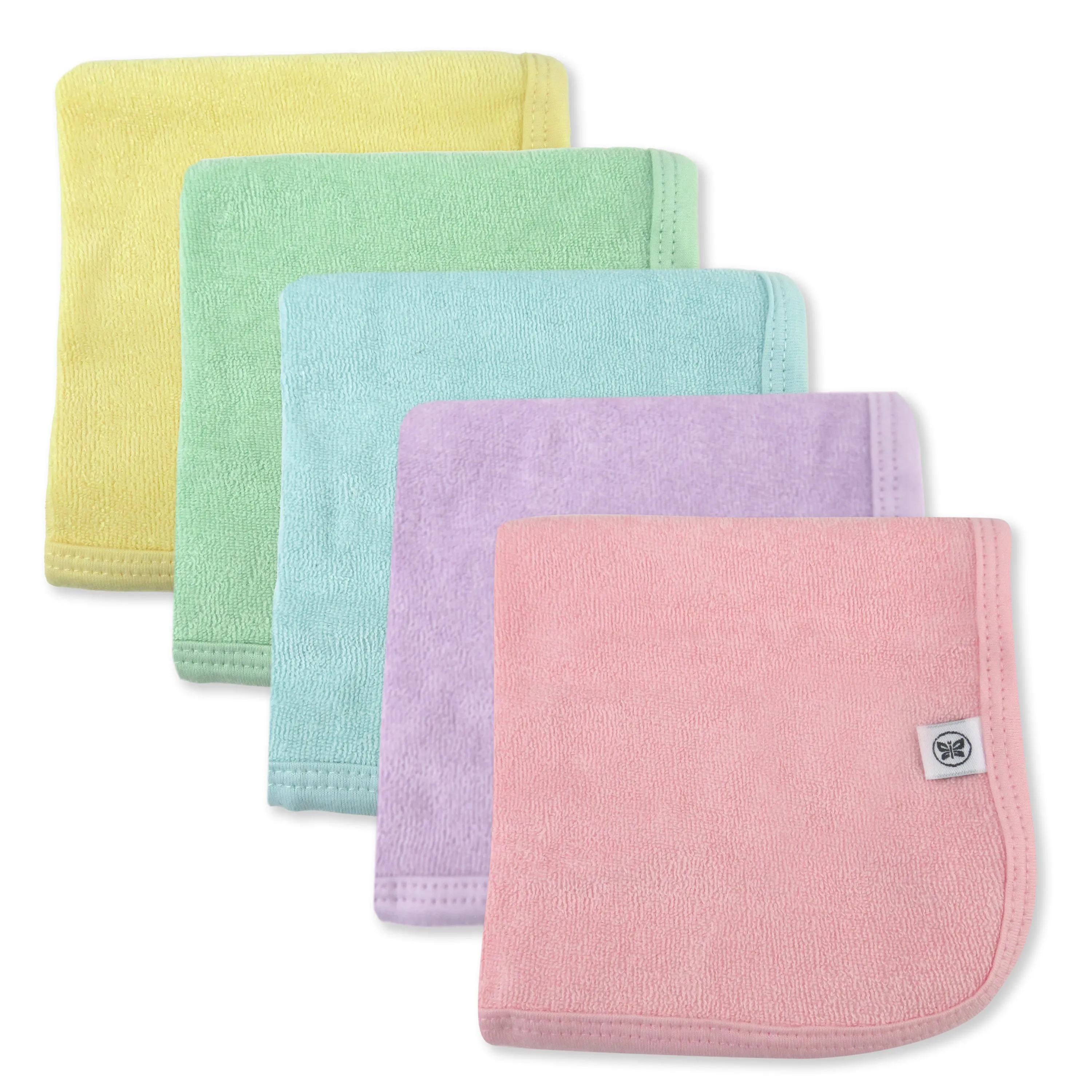 5-Pack Organic Cotton Washcloths