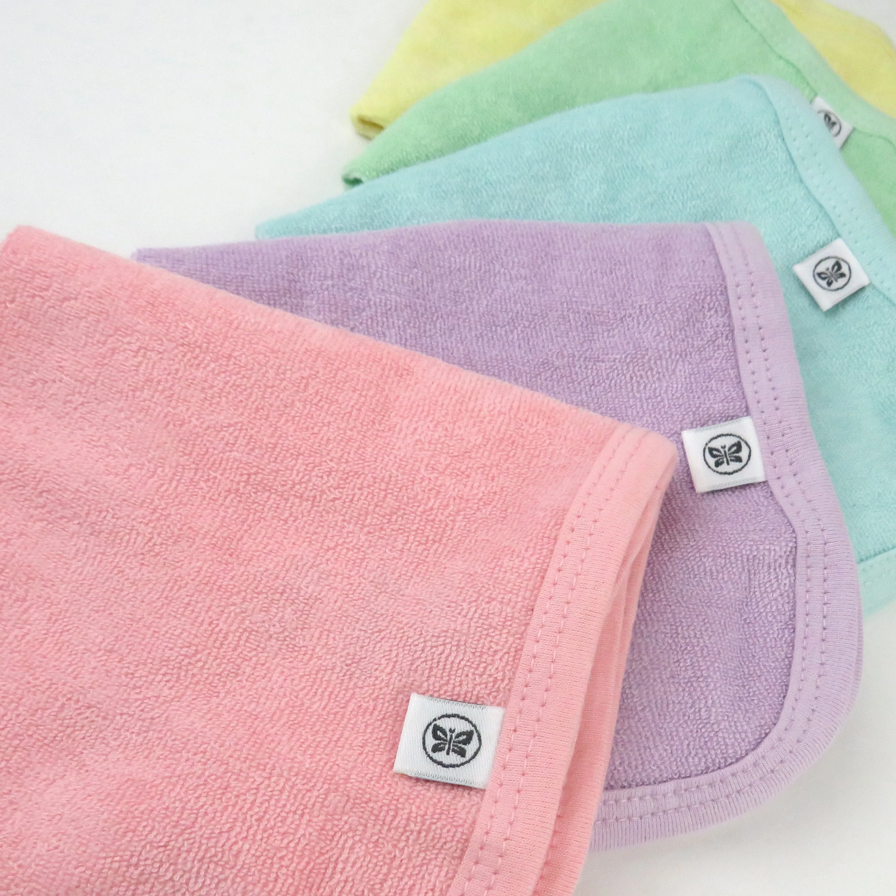 5-Pack Organic Cotton Washcloths