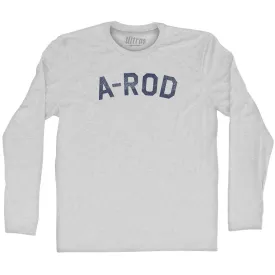 A-Rod Adult Cotton Long Sleeve T-shirt