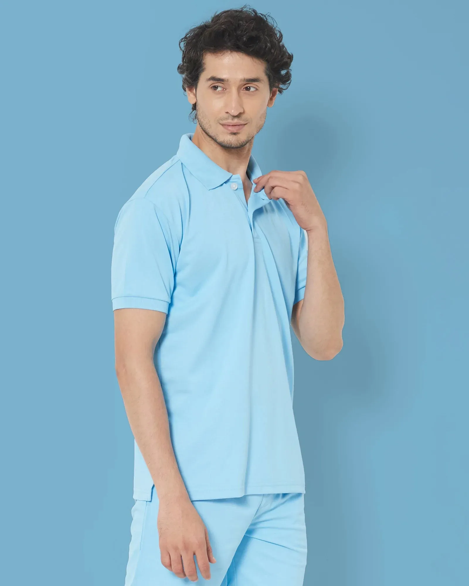 Active Polo : Pearl Blue