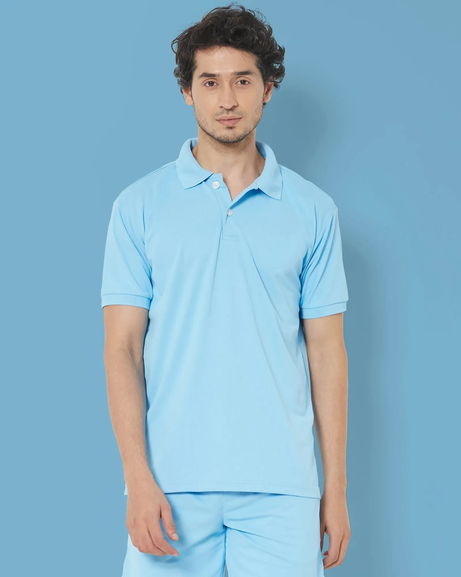 Active Polo : Pearl Blue