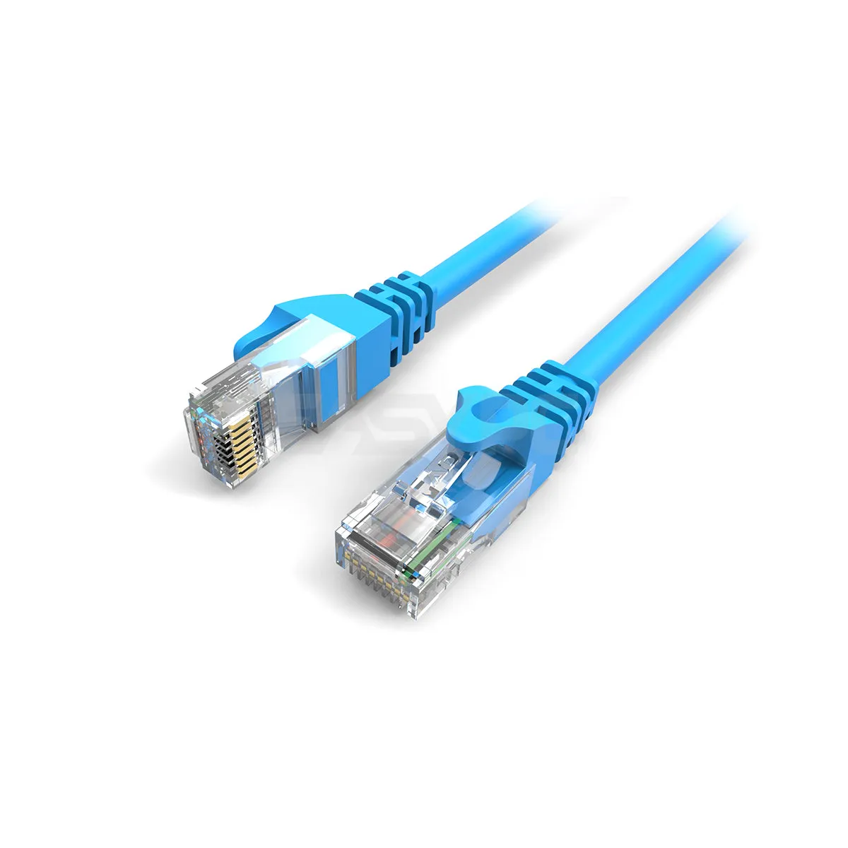 20-Meter Cat6 Ethernet Patch Cable in Blue - High-Speed Internet Connection