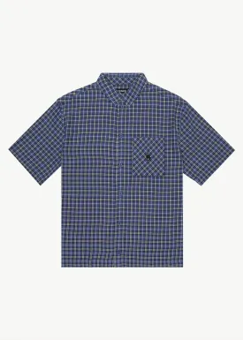 AFENDS Mens Shipwreck - Short Sleeve Shirt - Marlin