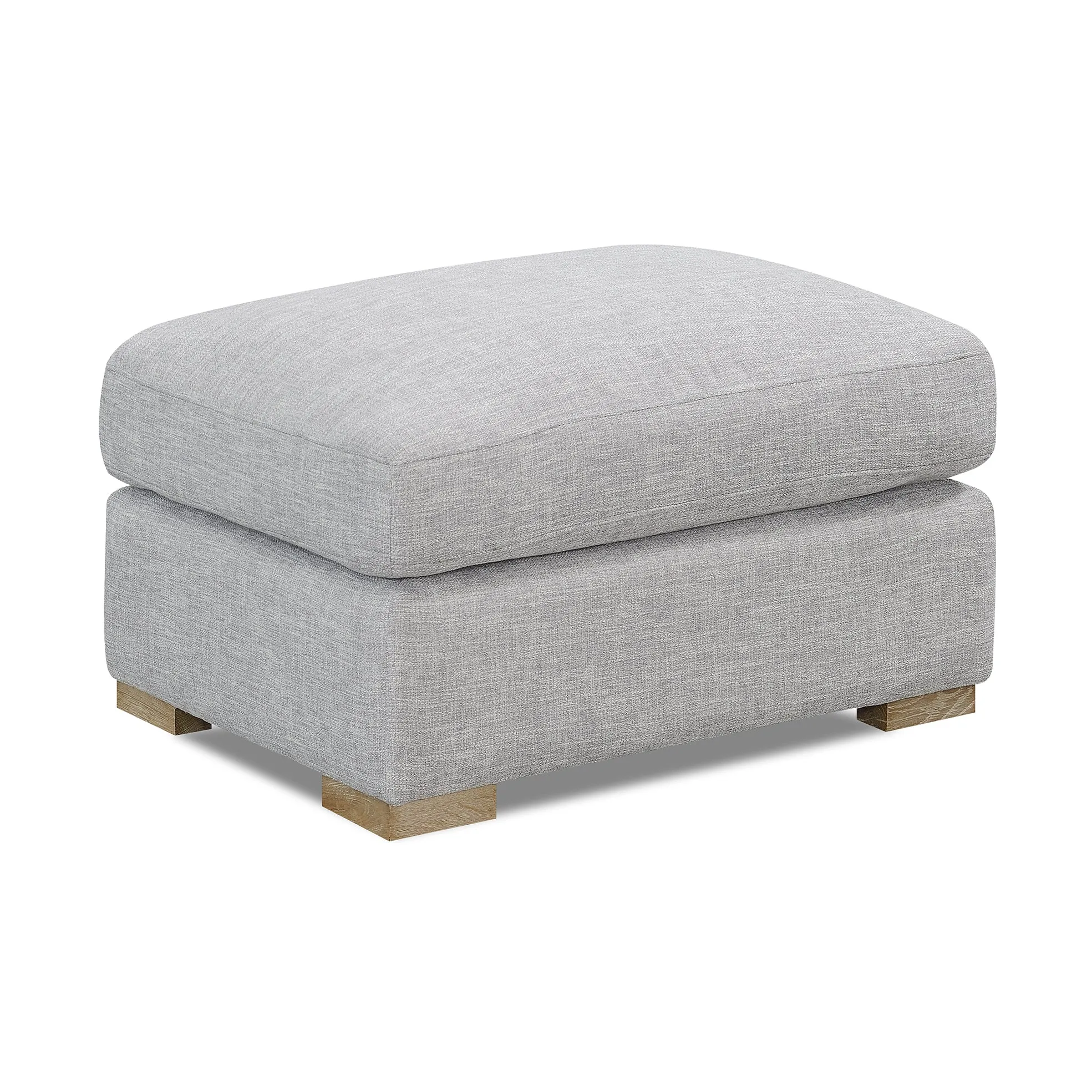 Alder Collection Ottoman Cloud Gray