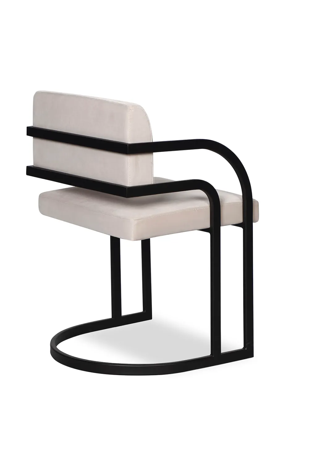 Ash Gray Velvet Dining Chair | Liang & Eimil Dylan