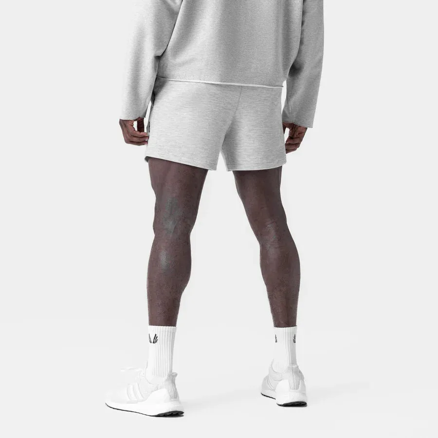 ASRV Waffle Knit Sweat Short - Heather Grey