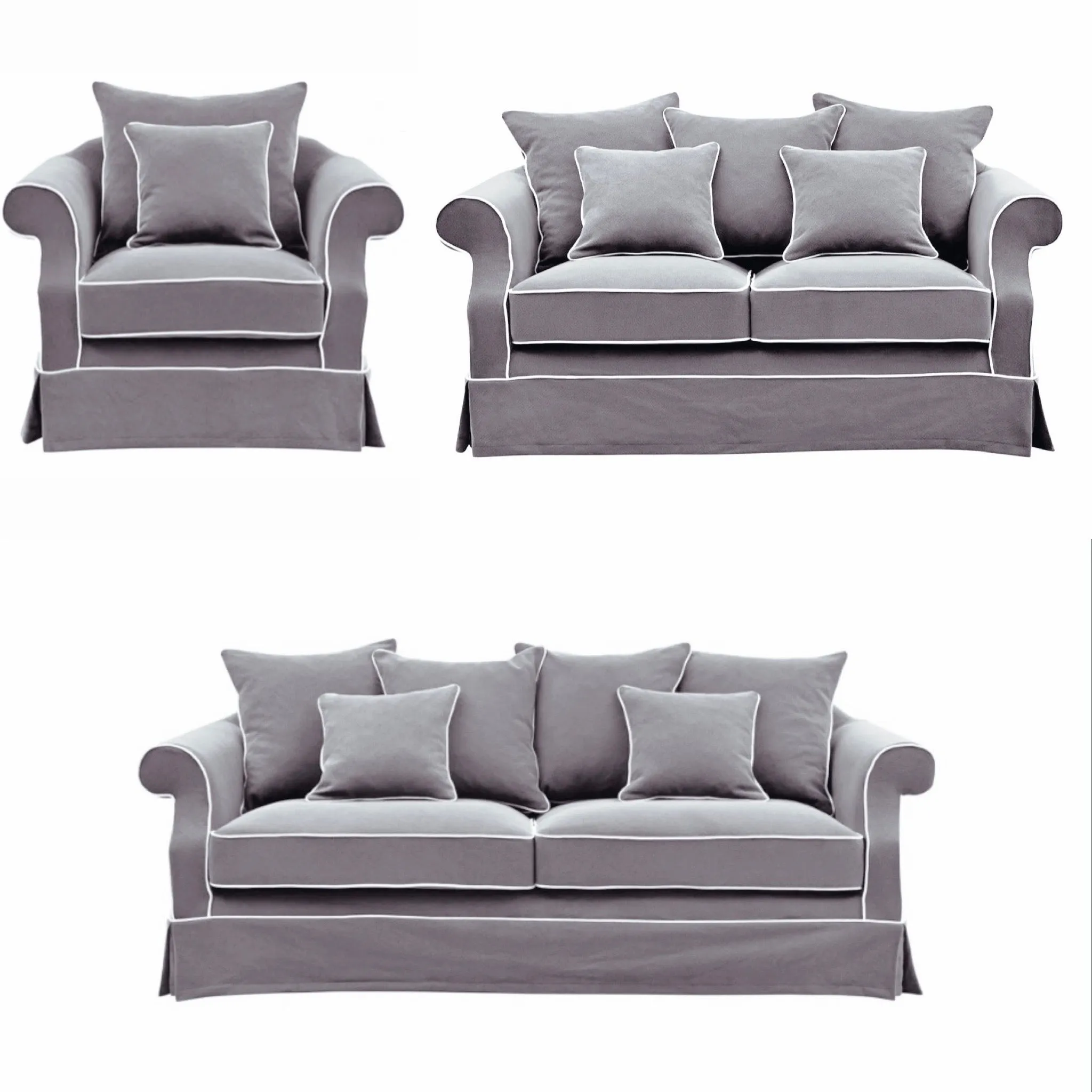 Ayla Armchair Grey