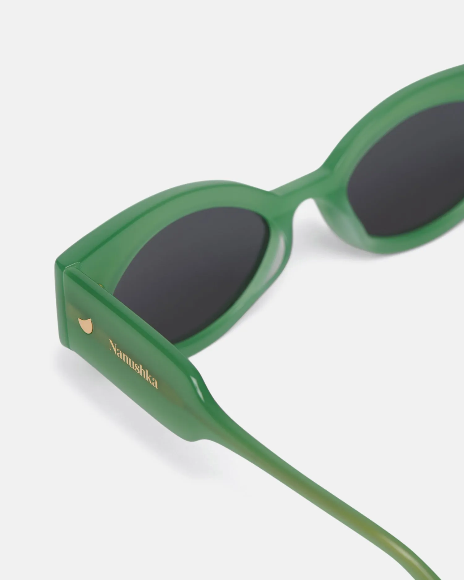 Azalea - Bio-Plastic Cat-Eye Sunglasses - Green