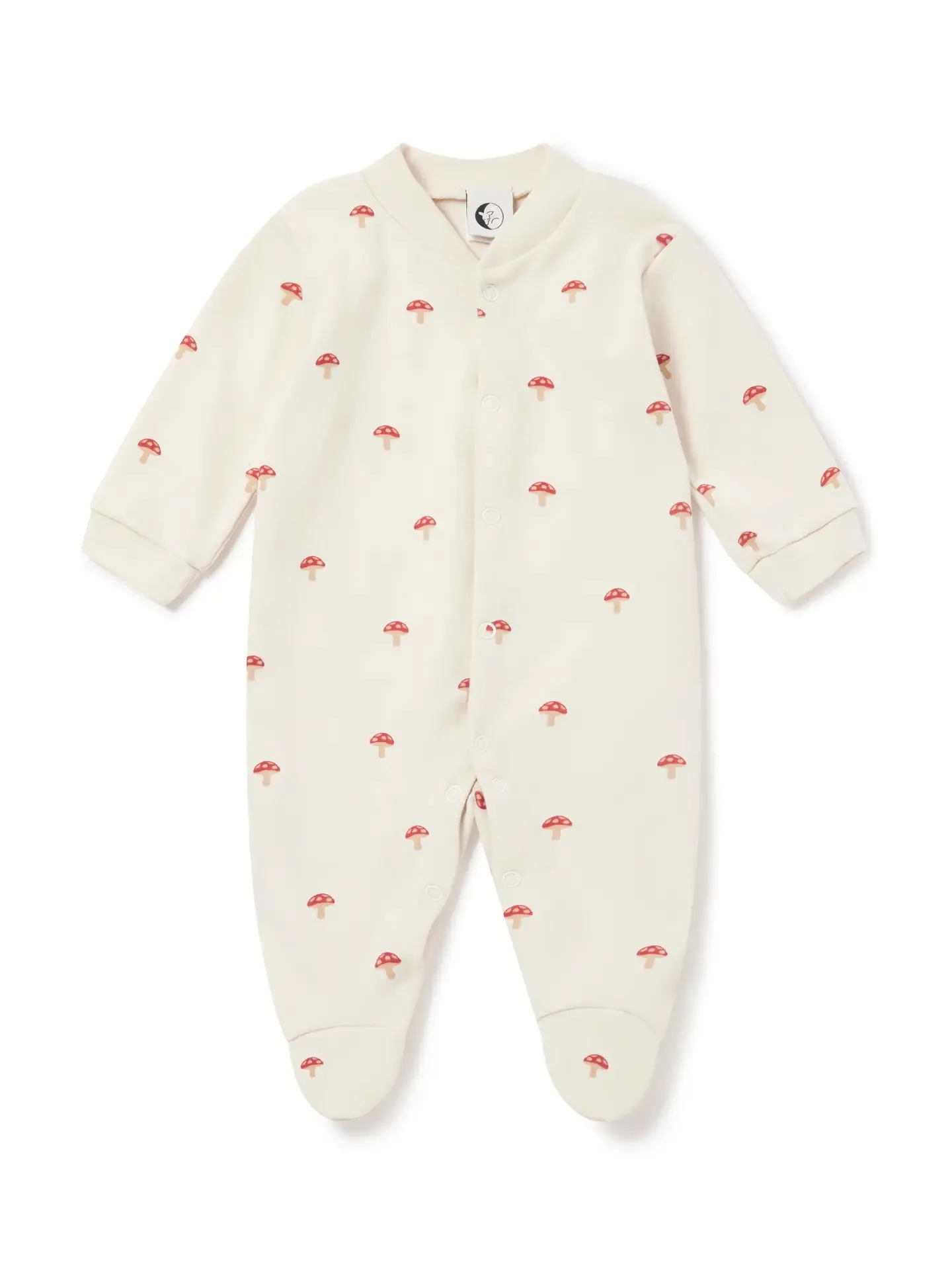 Baby Sleepsuit in Rosy