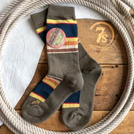 Badlands Pendleton Crew Sock