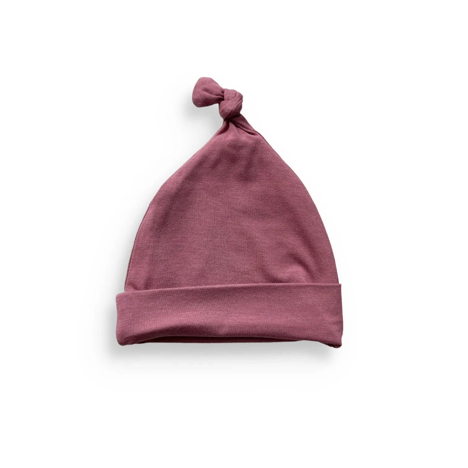 BAMBOO KNOT BEANIE- Mauve