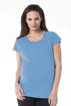 Beryl V-Neck Nursing Top Perry