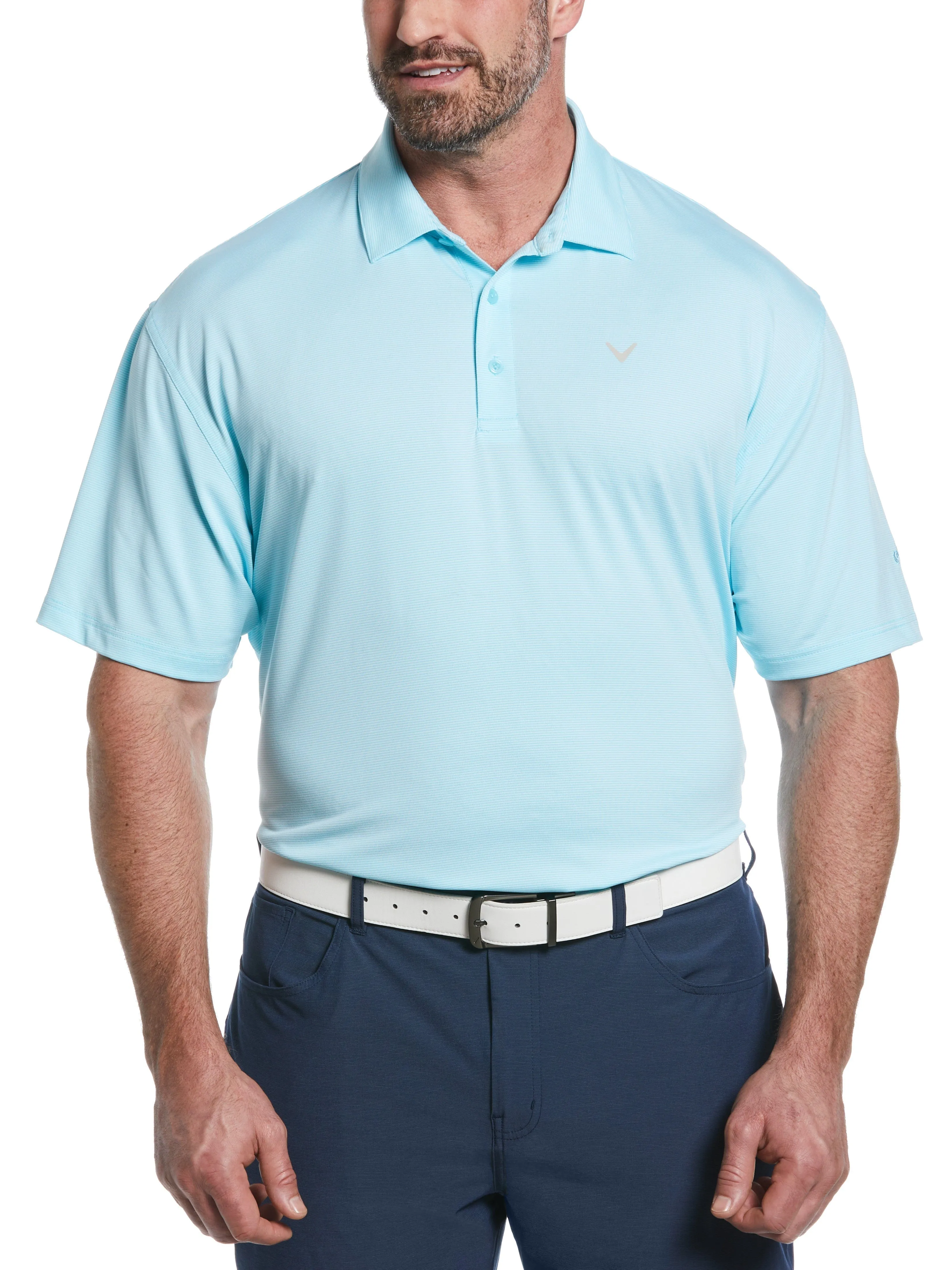 Big & Tall Pro Spin Fine Line Golf Polo