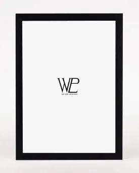 Black Picture Frame (Smooth), A5 Size Photo Frame