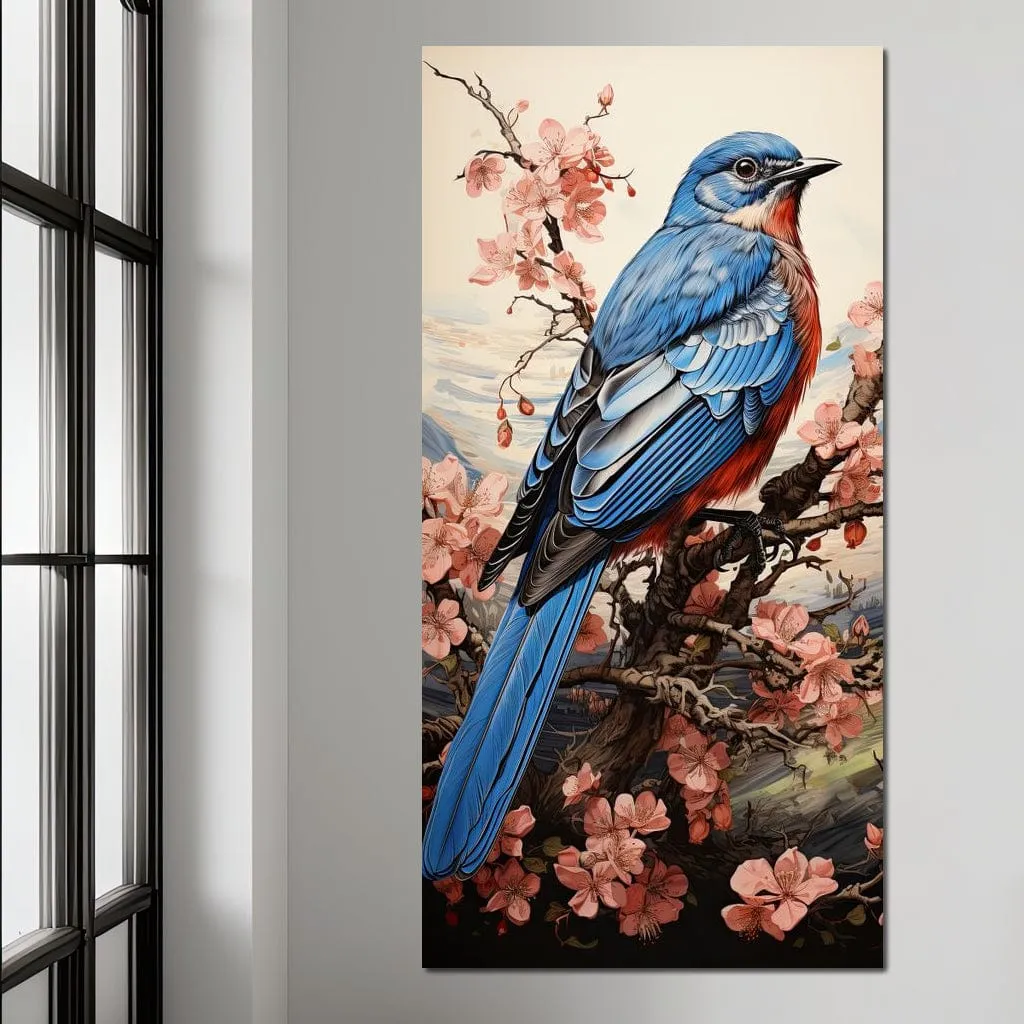 Blossom Serenade Bluebird Perch