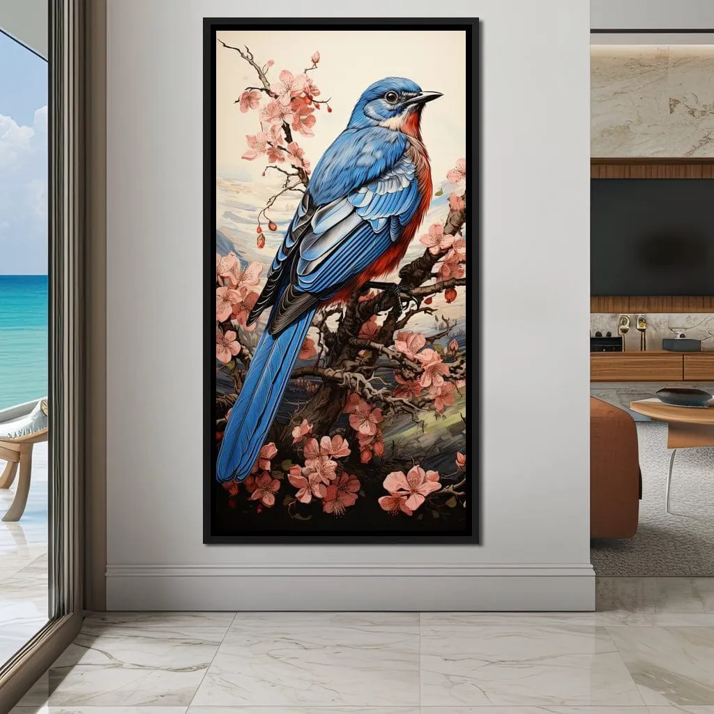 Blossom Serenade Bluebird Perch