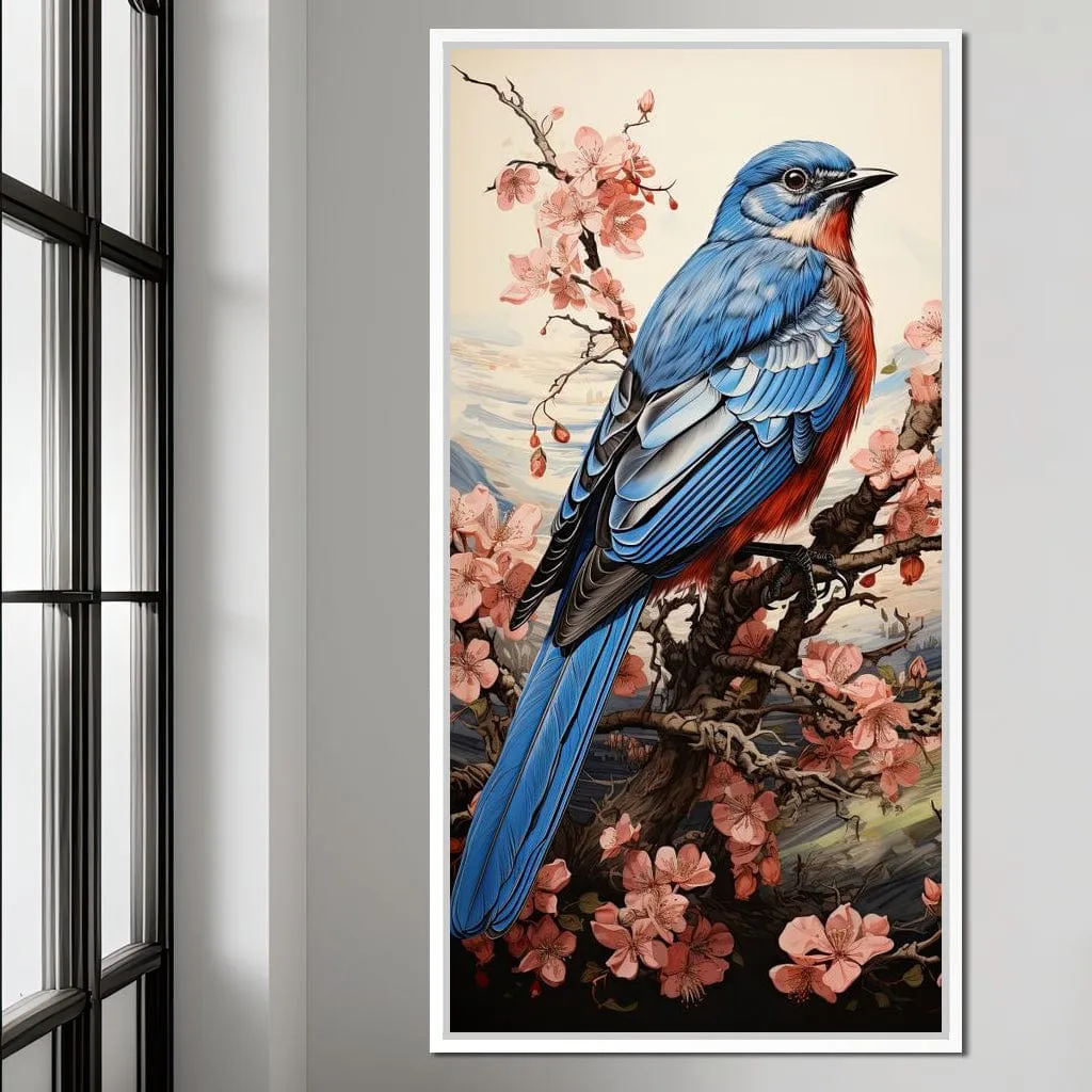 Blossom Serenade Bluebird Perch