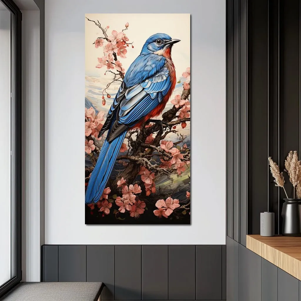 Blossom Serenade Bluebird Perch