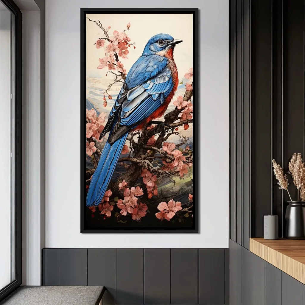 Blossom Serenade Bluebird Perch