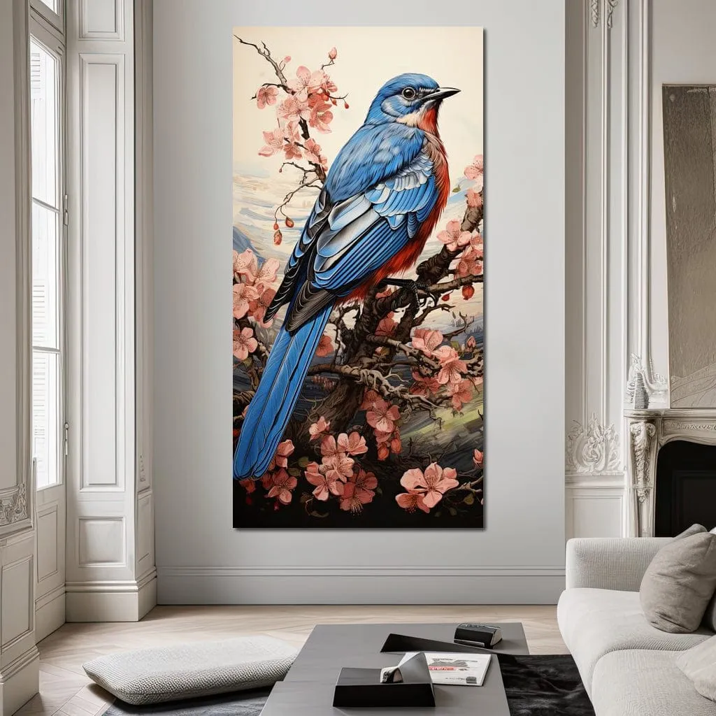 Blossom Serenade Bluebird Perch