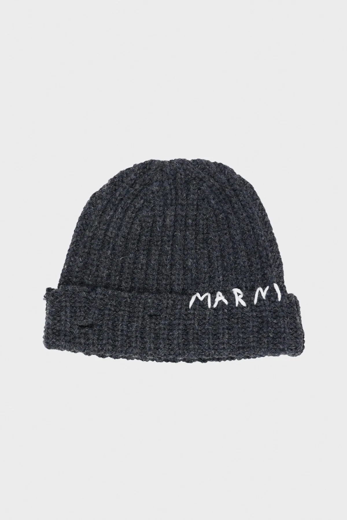 Broken Fisherman Beanie - Dark Gray