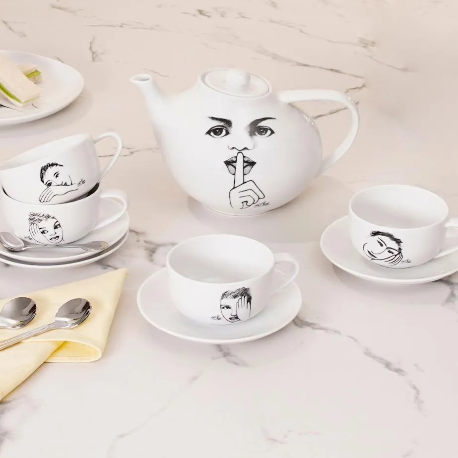 Carrol Boyes 1.4Lt It’s A Secret Teapot White