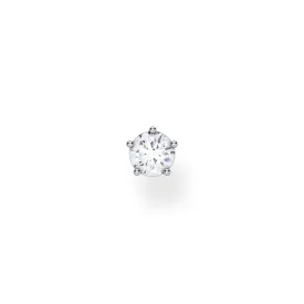 CHARMING COLLECTION LARGE CZ STUD EARRING SINGLE