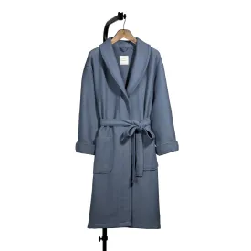 Cobble Bathrobe Blue