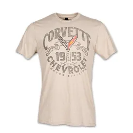 Corvette Detroit Original T-Shirt - Grey