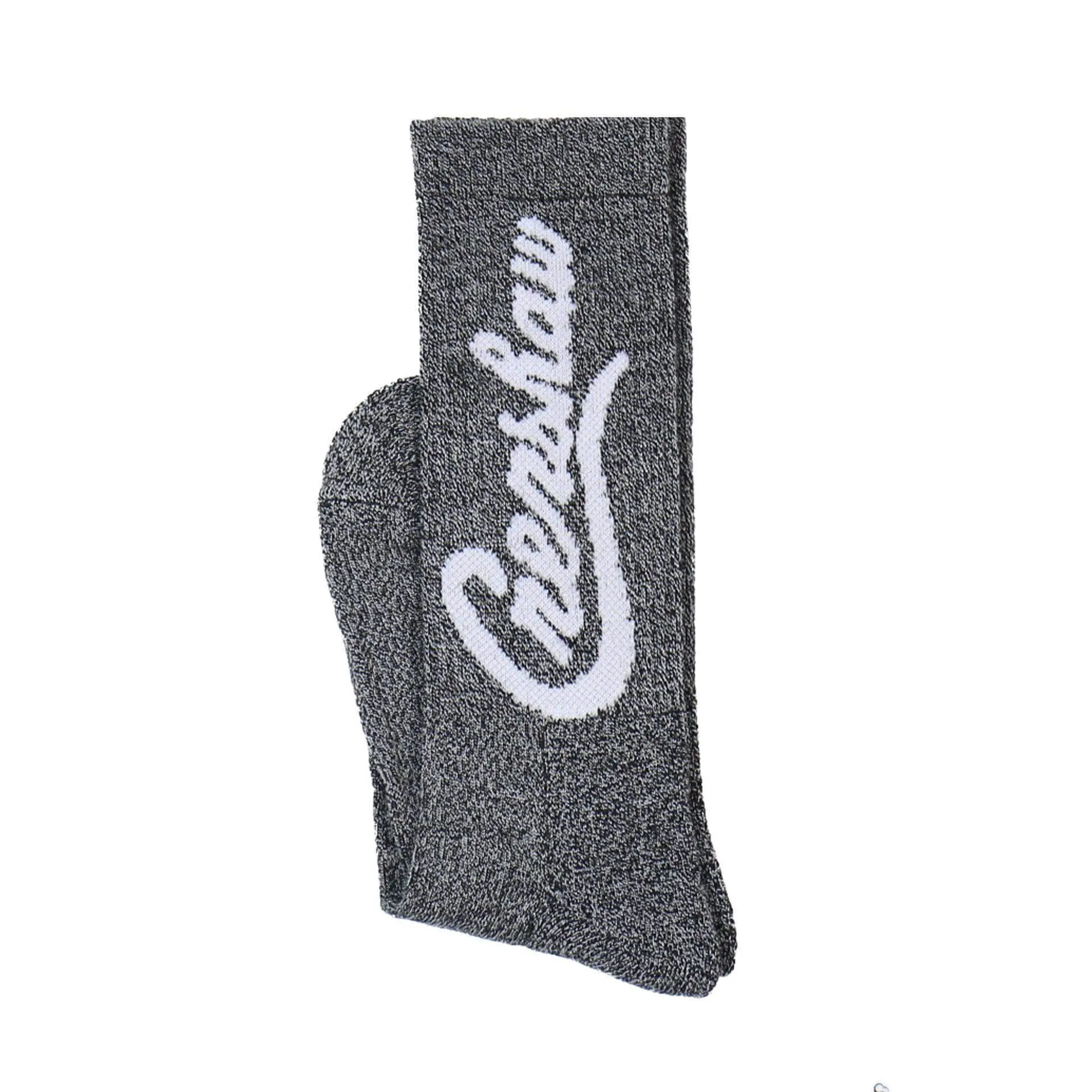 Crenshaw Socks - Charcoal/White