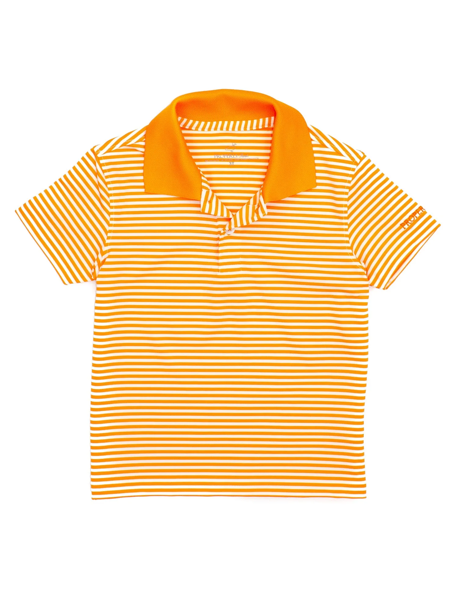 Dallas Polo | Orange Stripe