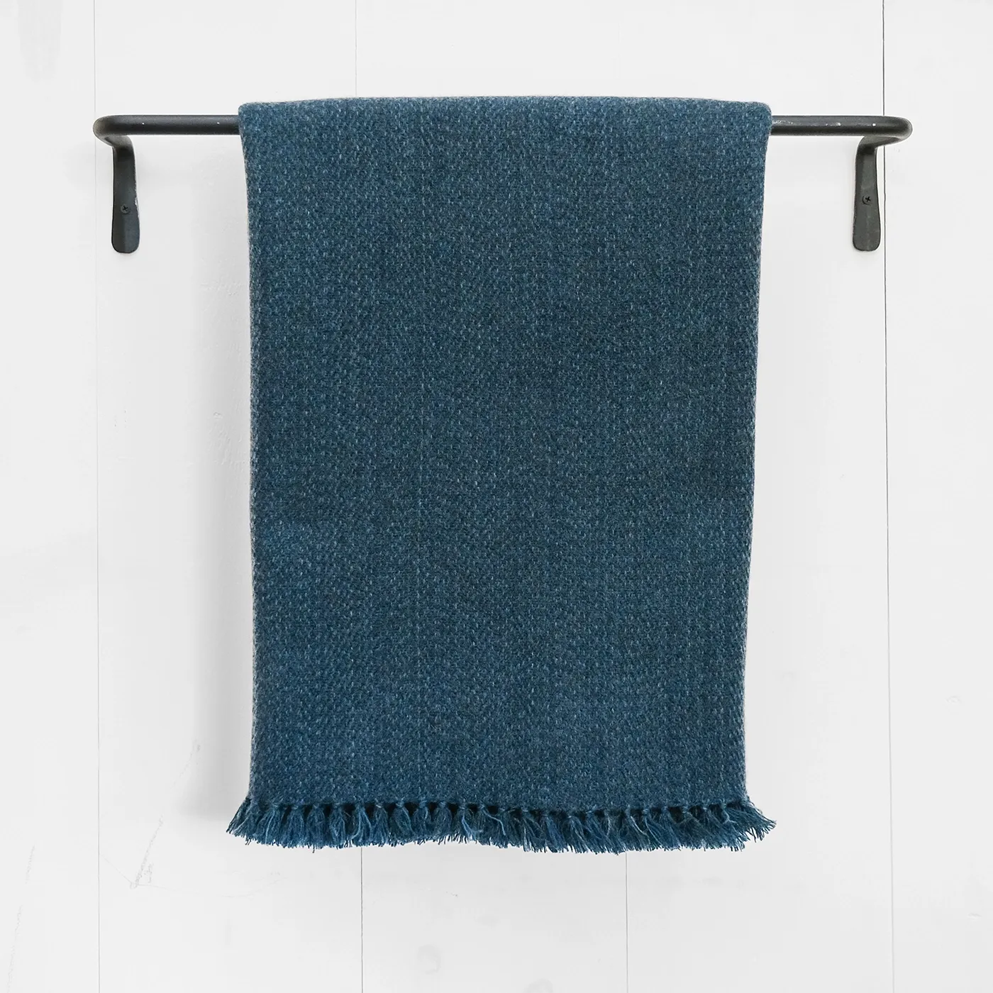 Deep Sea Lagoon Handwoven Cashmere Throw