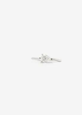 Drop Solitaire Ring Maxi 0.7 - 0.9 Ct