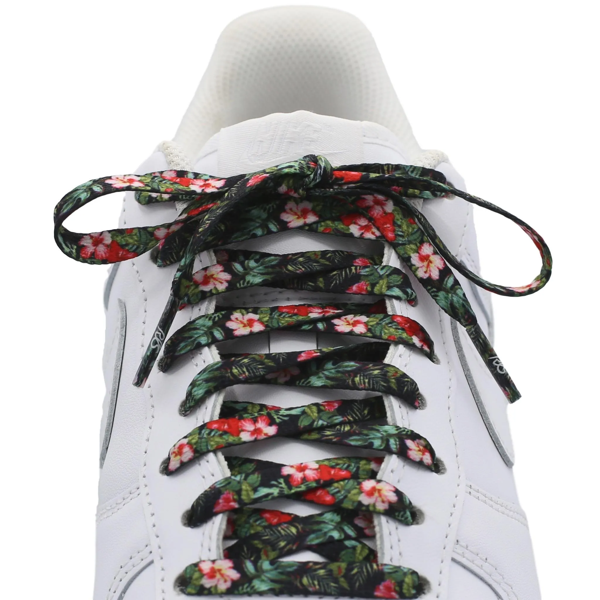 Flat Printed Shoe Laces - Floral