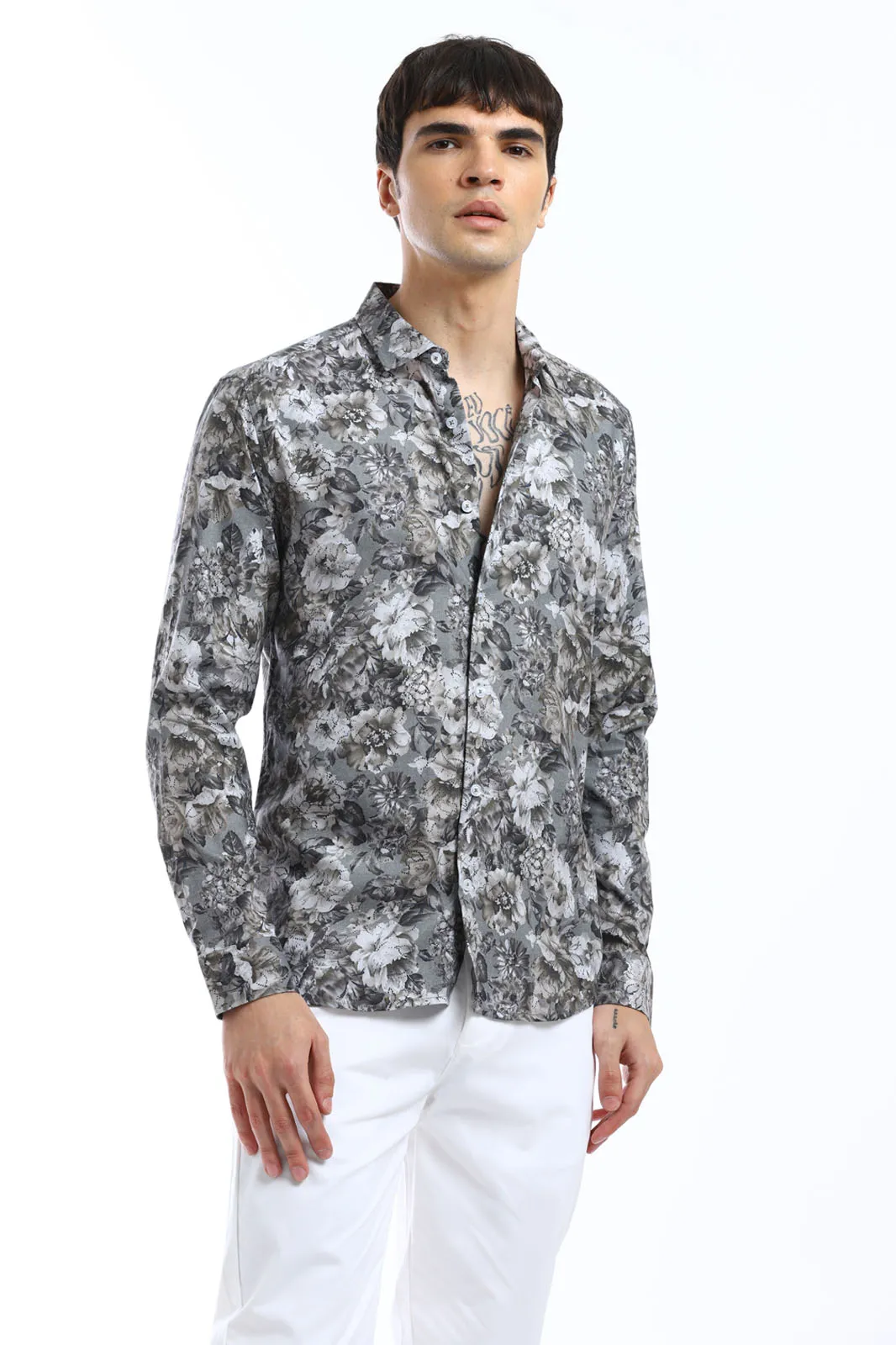 Floral Chintz Printed Shirt