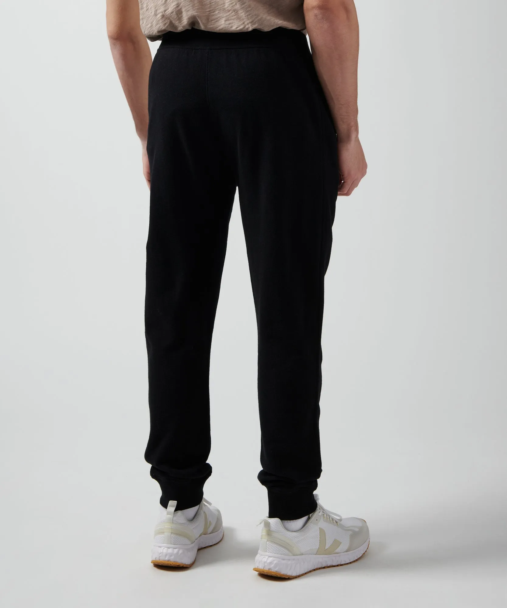 French Terry Sweatpants - Black