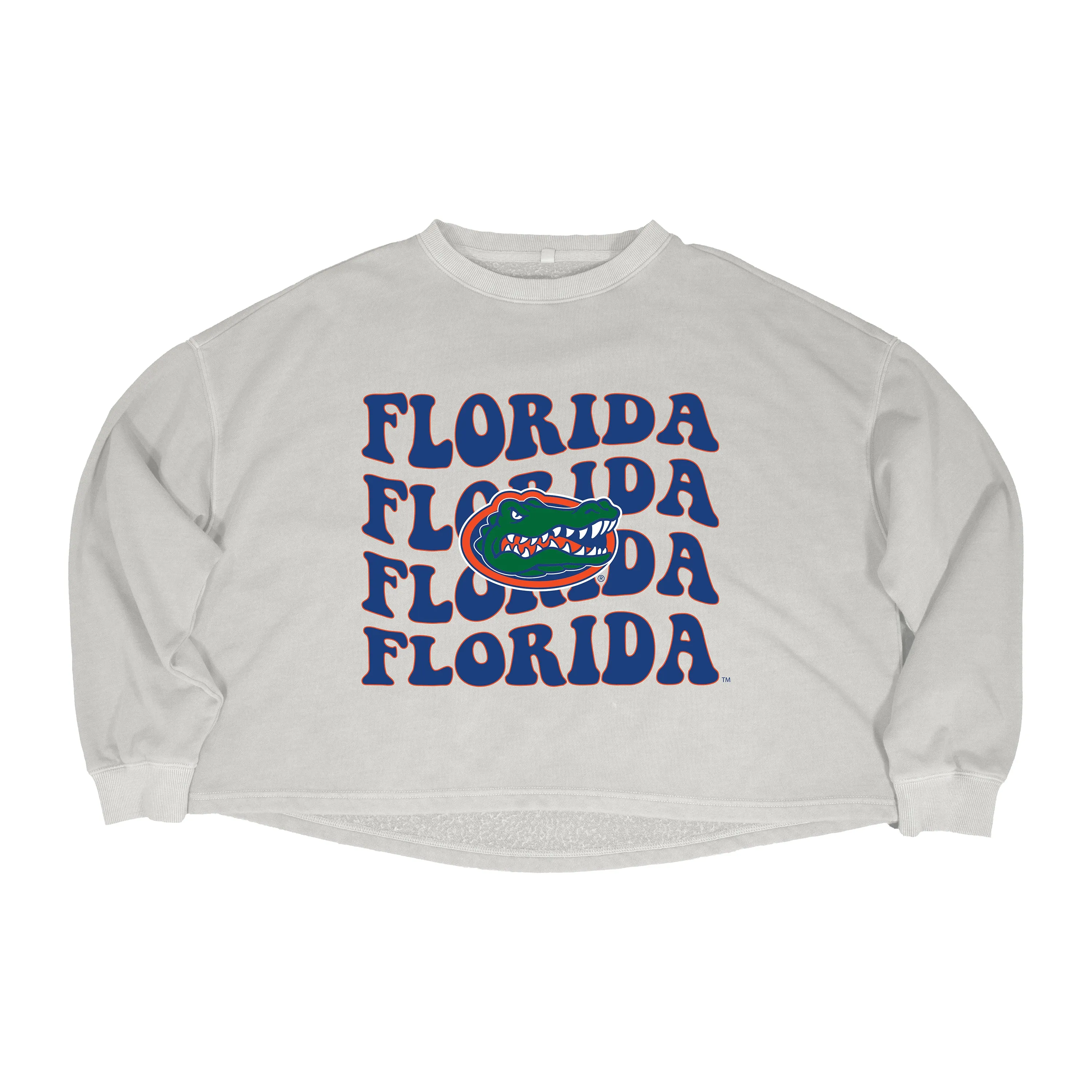 Groovy Gal Crop Crewneck in University of Florida