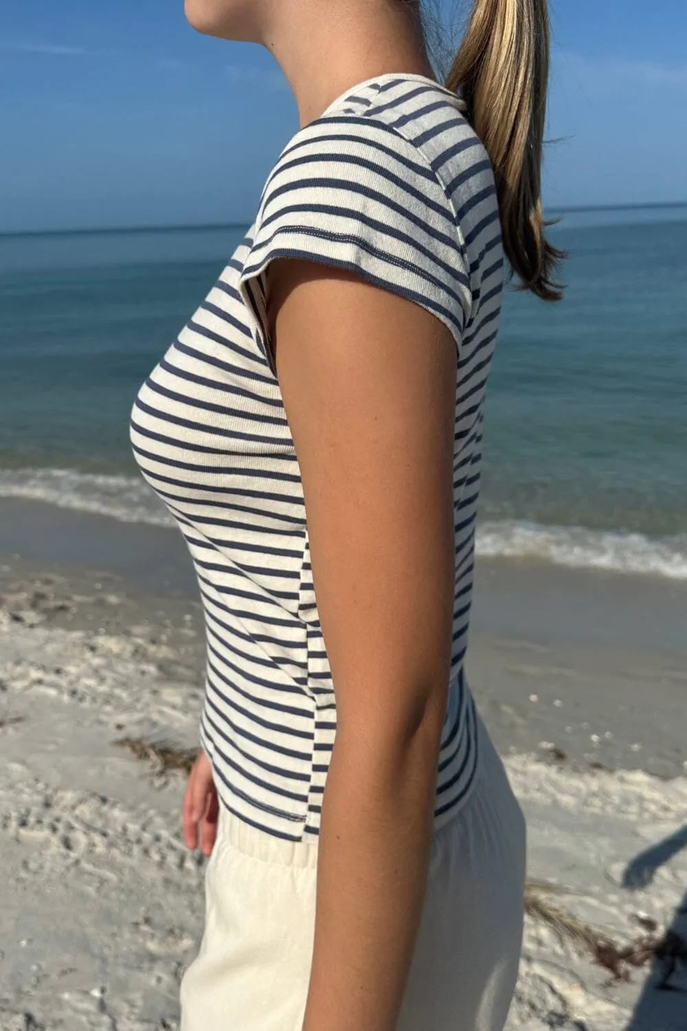 Hailie Striped Top