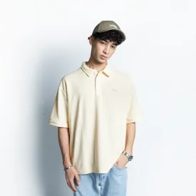 High Cultured Waffle Loose Polo Tee - 142