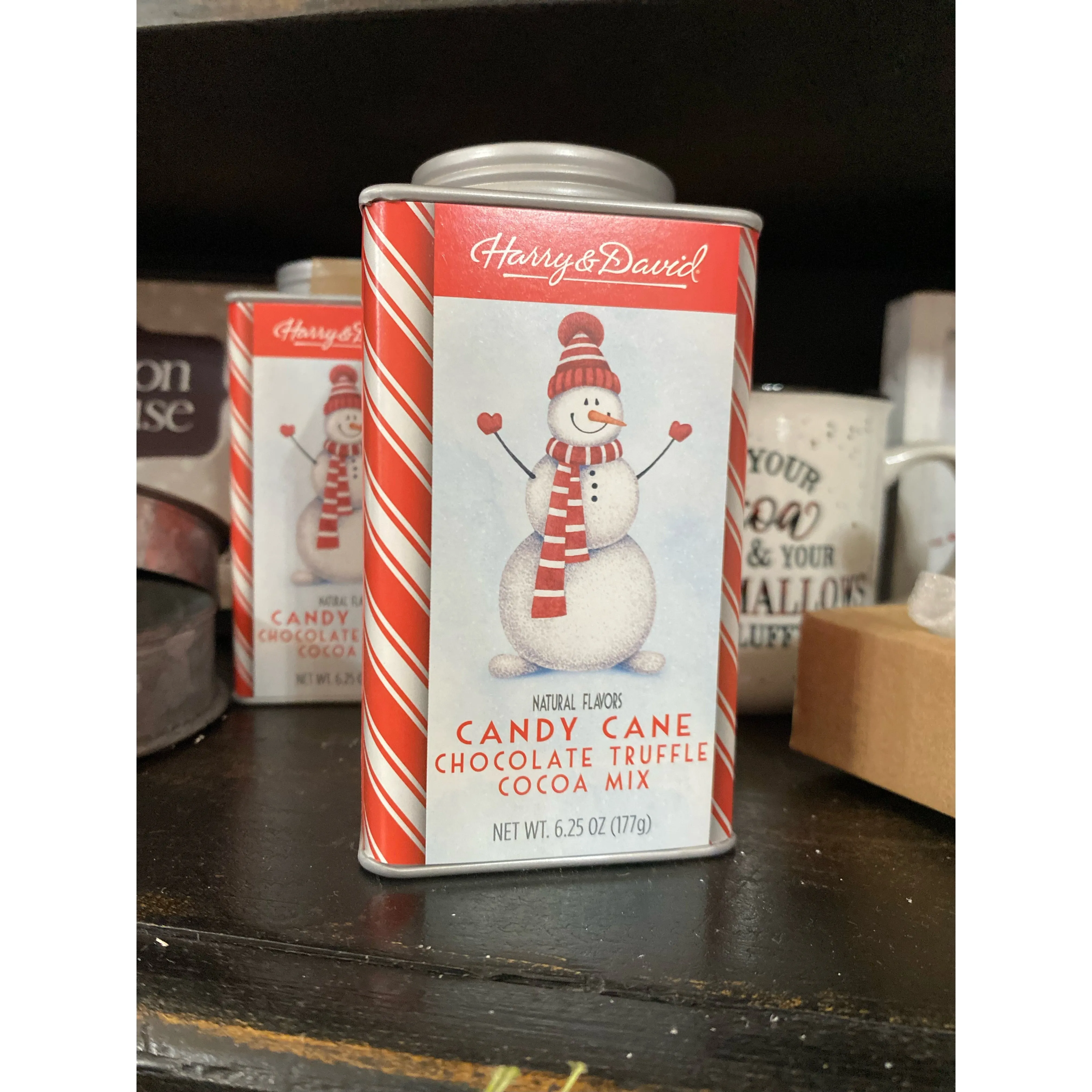 Holiday Candy Cane Chocolate Truffle   Christmas Cocoa