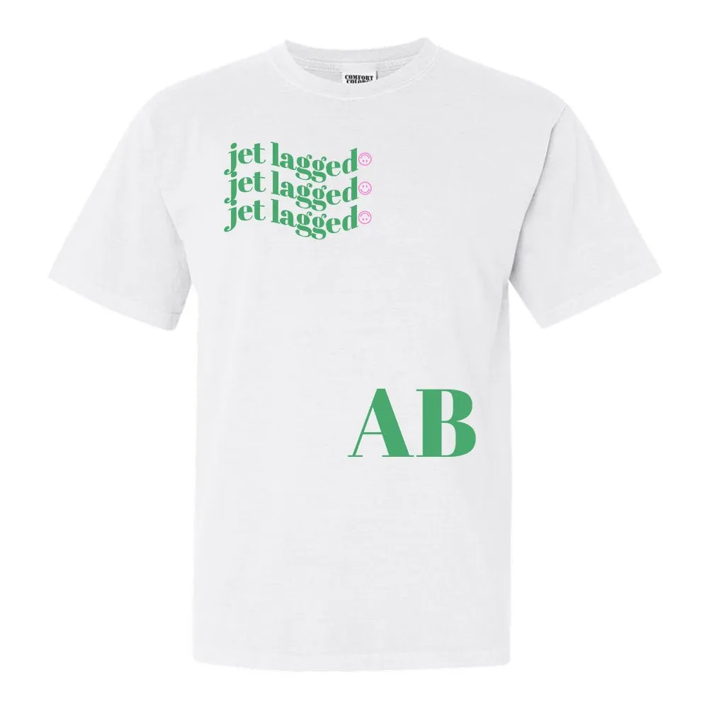 Initialed 'Jet Lagged' T-Shirt