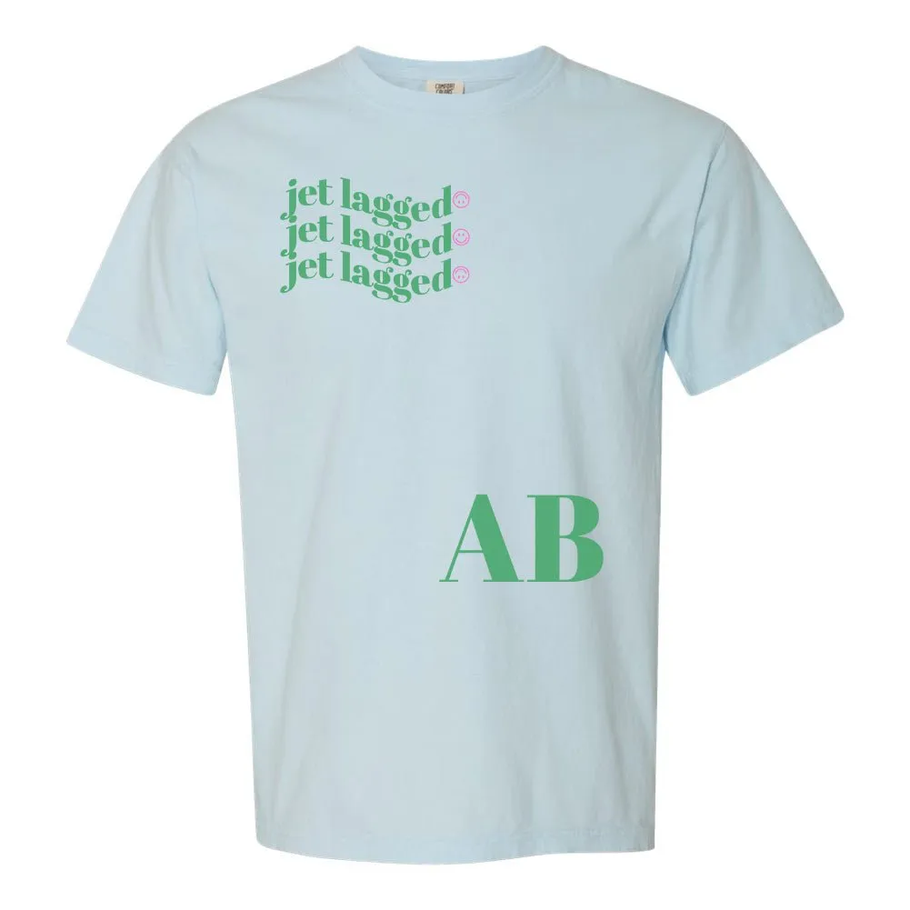 Initialed 'Jet Lagged' T-Shirt