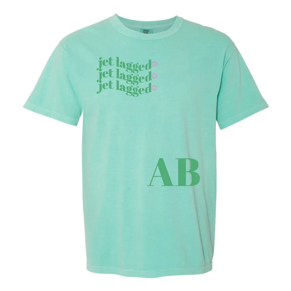 Initialed 'Jet Lagged' T-Shirt