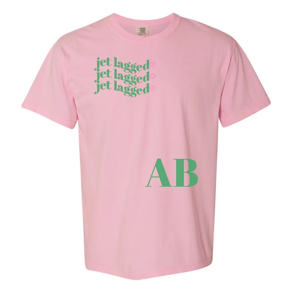 Initialed 'Jet Lagged' T-Shirt