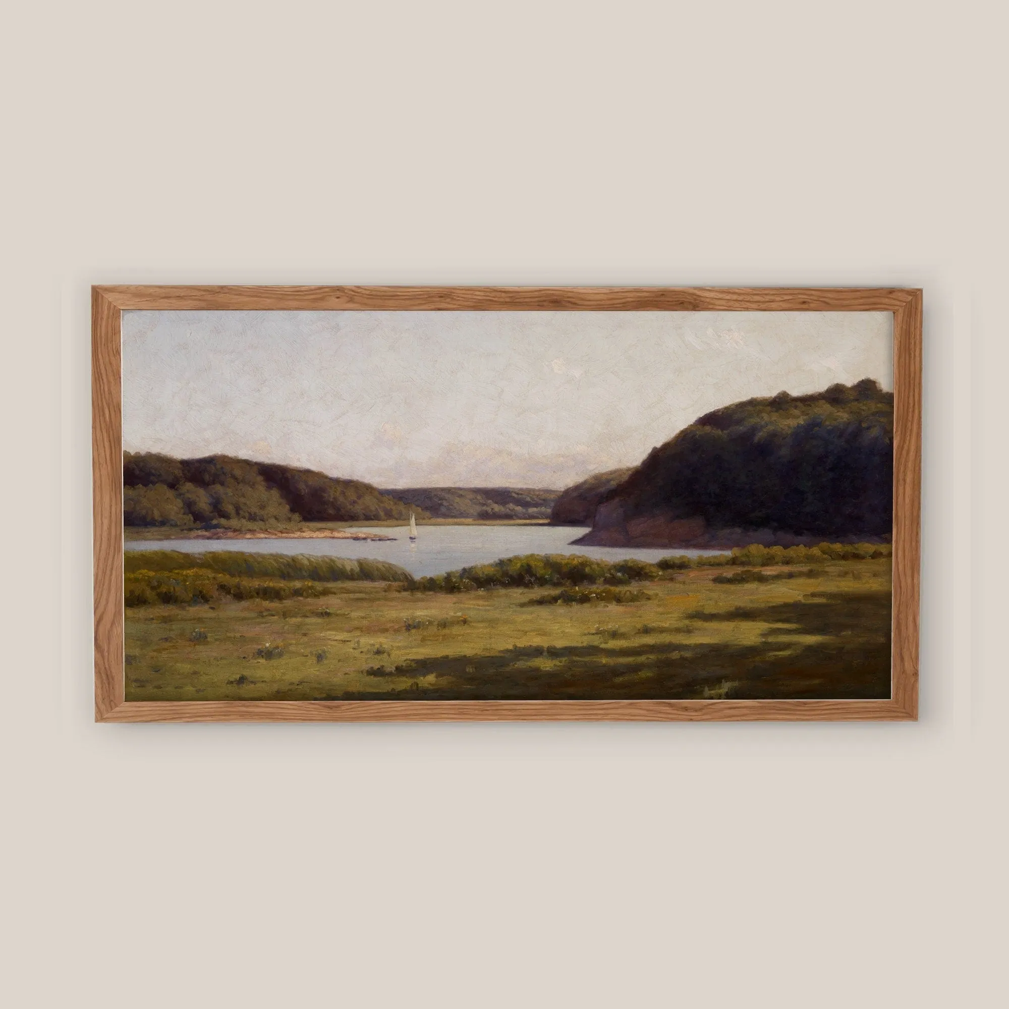 Inlet Gloucester Harbor - Vintage Horizontal Wall Art